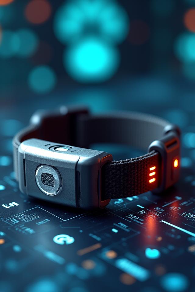 Colliers connectés avec technologie intégrée