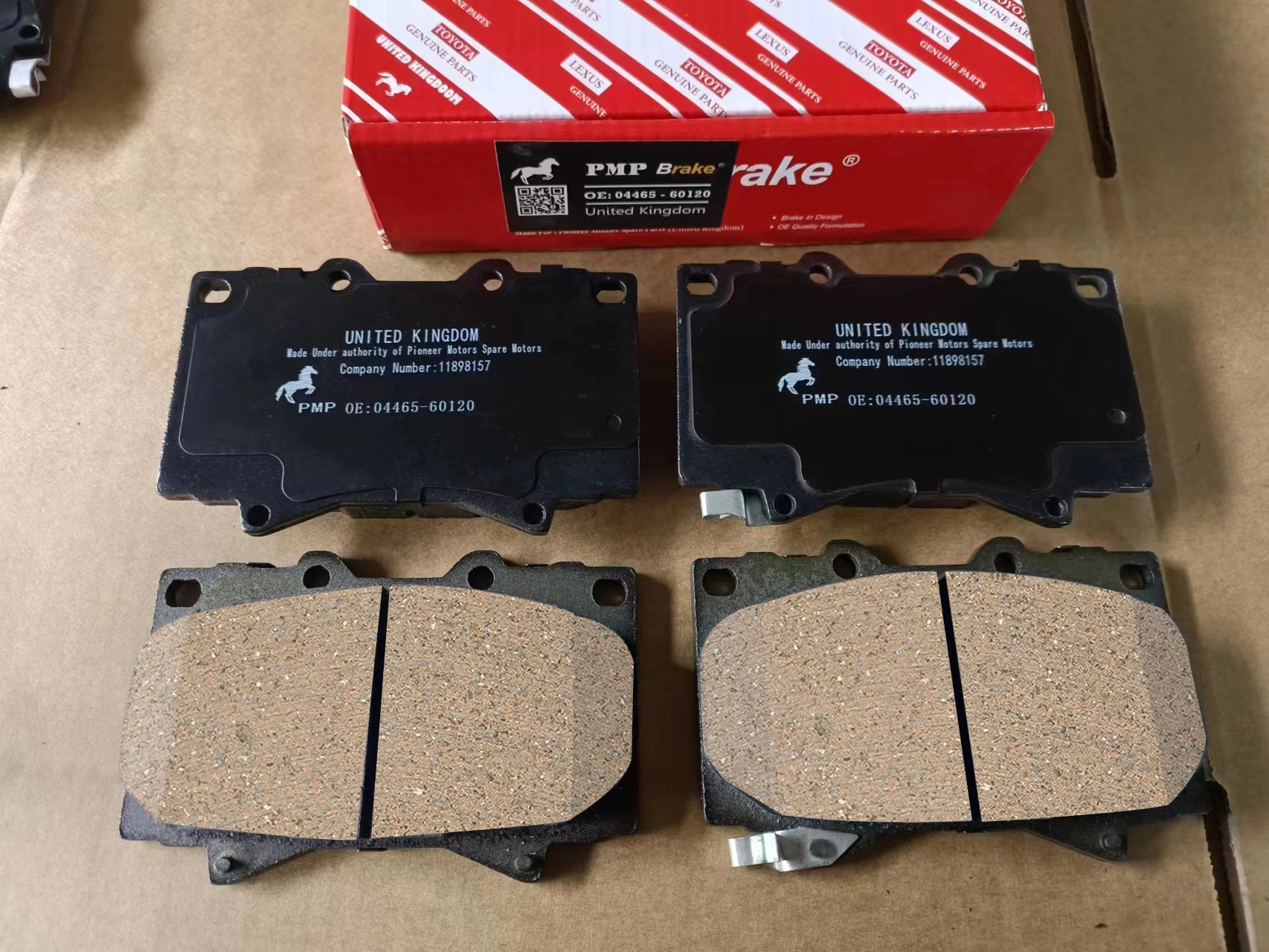 Semi-metallic brake pads: a durable and reliable option for your vehicle's braking system.