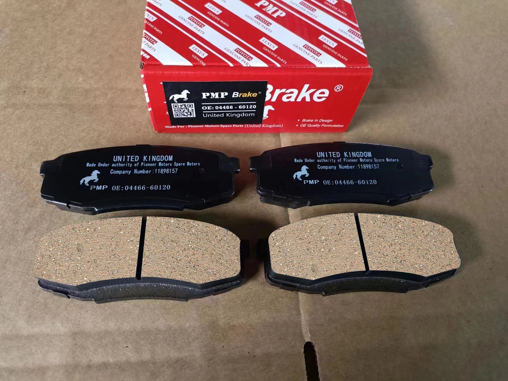 Ceramic brake pads: durable, heat-resistant pads for efficient braking.
